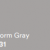 3M Scotchprint Wrap Film Series 2080 - 2080-G31 Gloss Storm Grey