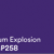3M Scotchprint Wrap Film Series 1080 - 1080-GP258 Gloss Plum Explosion
