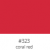 ORACAL 8500 Translucent Cal - 323 Coral Red
