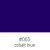 ORACAL 8500 Translucent Cal - 65 Cobalt Blue